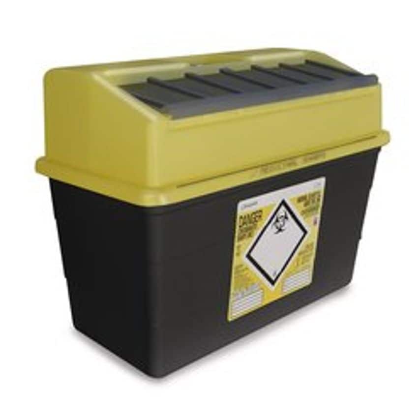 Carl Roth Sharpsafe - Waste Disposal Bins PP 24L L 450 X W 230 X H 335 mm 1 Unit