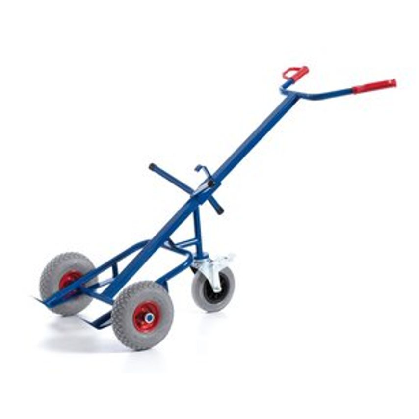 Carl Roth Drum Trolley with Stabiliser Wheel Solid Rubber Tyres 1 Units
