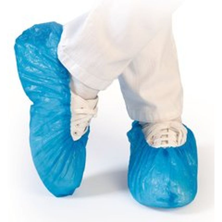 Carl Roth CPE Standard Overshoes Blue 41 cm 40 M 100 Units