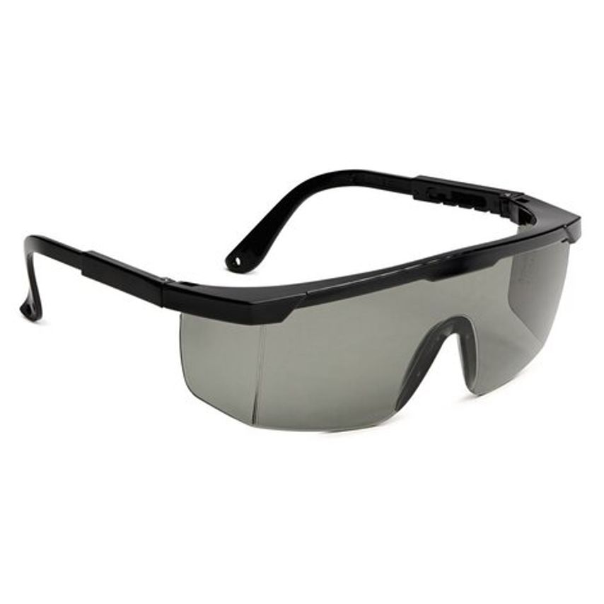 Carl Roth BL130 Safety Glasses Black Frame Tinted Lens UV Filter 1 Units