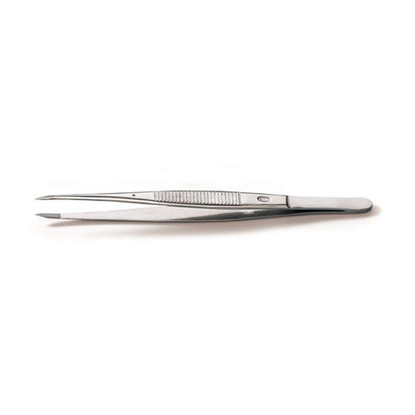Carl Roth Forceps Straight Pointed Surgical Made of Remanit 4301 Length 160 mm