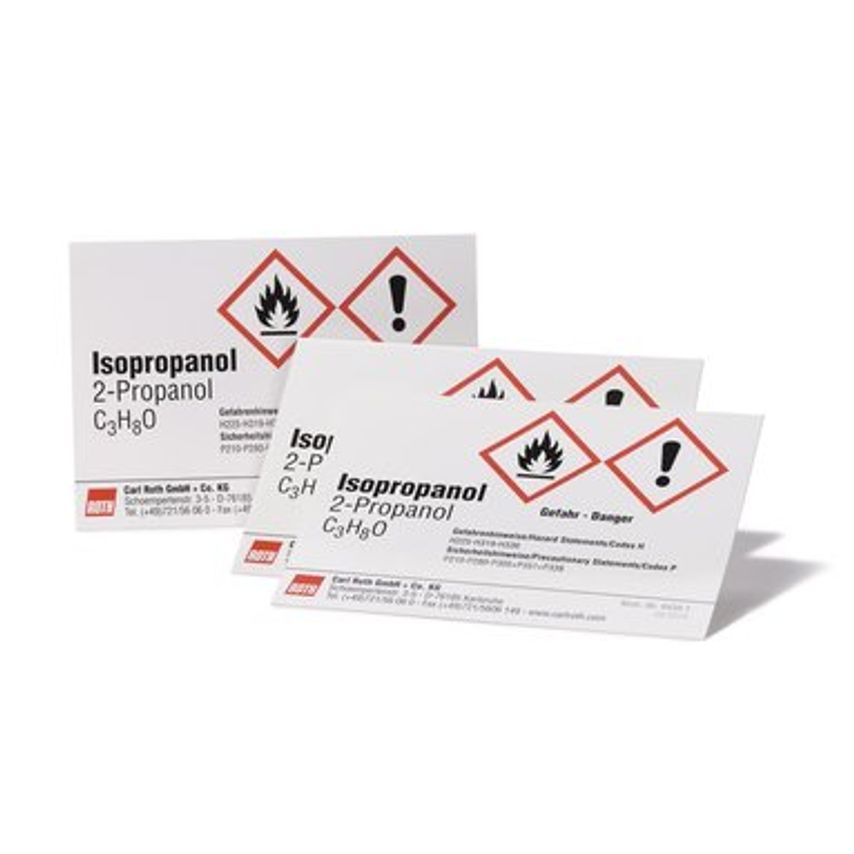 Sekuroka  Labels Imprint Isopropyl 10 Units