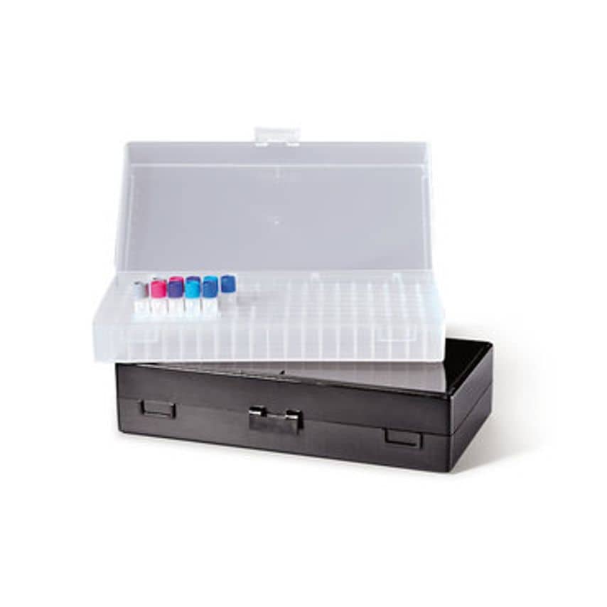 Carl Roth Rotilabo - Storage Box PP Black 200 Holes for to 12 mm 1 Units