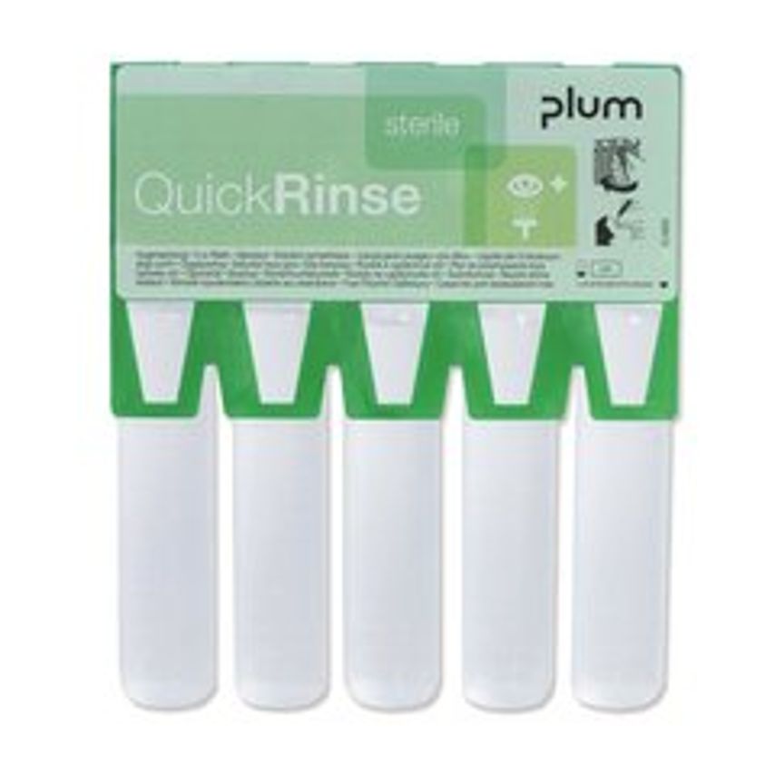 QuickRinse Eye Wash Ampoules 5 Units - Pack of 5