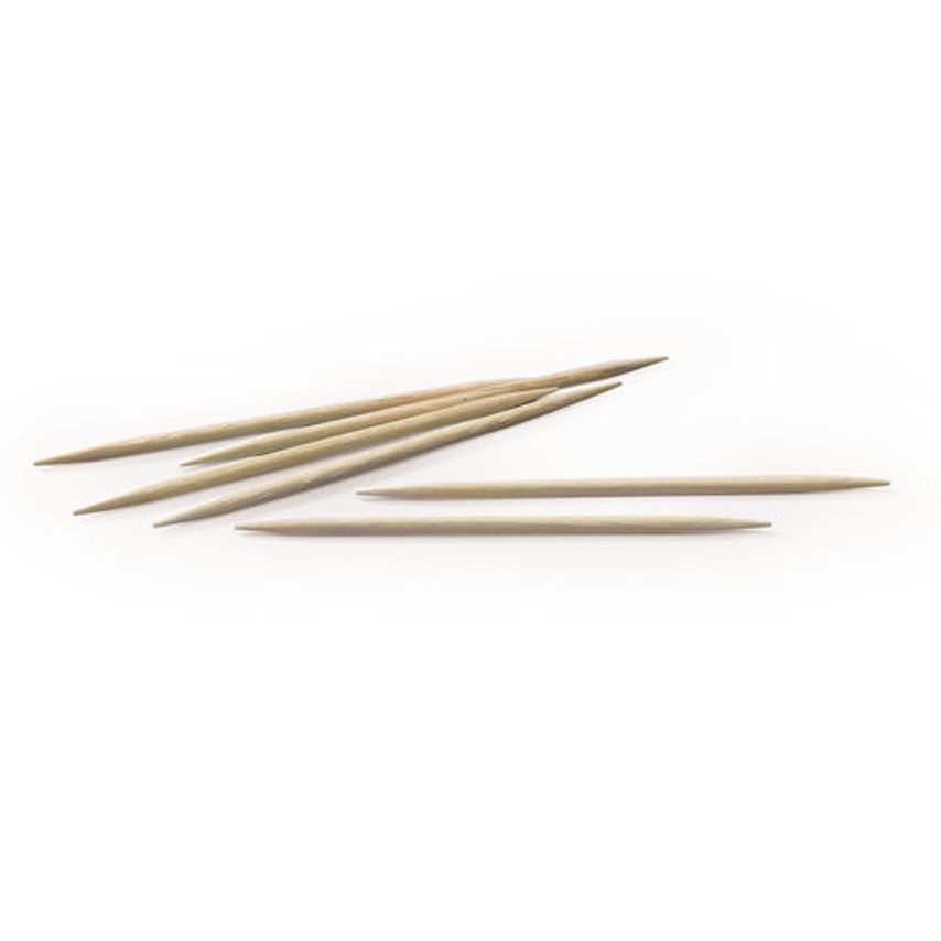 Carl Roth Toothpicks Made of Polished Wood L 65 mm 1000 Pcs. Loose In Dispenser