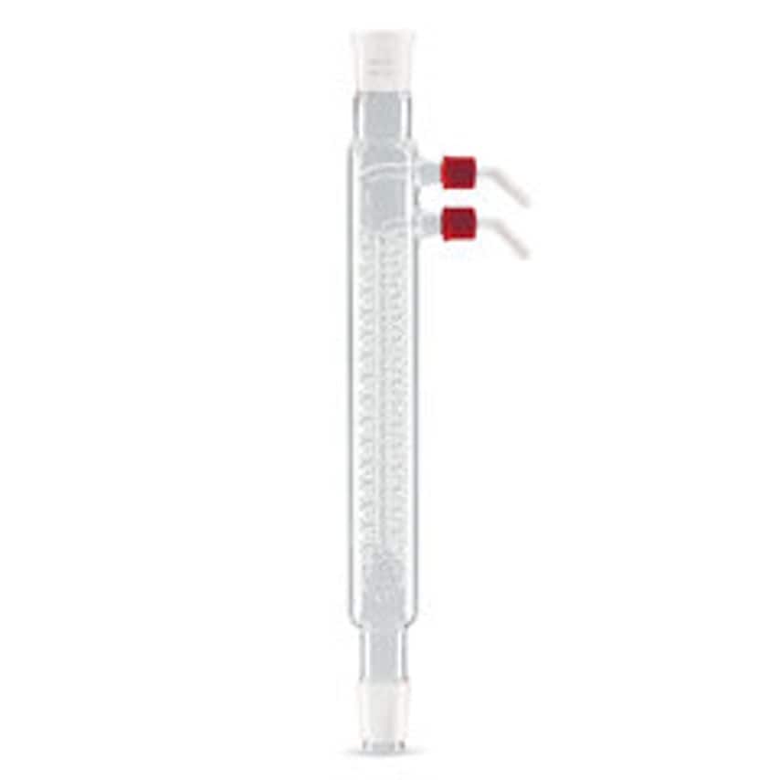 Carl Roth Dimroth Condenser Ground Glass 29/32L 400 mm with Plastic Hose Connect