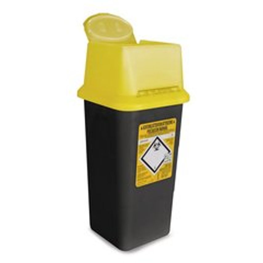 Carl Roth Sharpsafe - Waste Disposal Bins PP 7L L 175 X W 175 X H 380 mm 5 Units