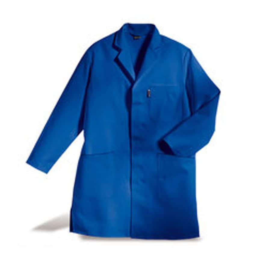 Carl Roth Mens Work Coat Cornflow. Blue s.56/58 65% Polyester 35% Cotton
