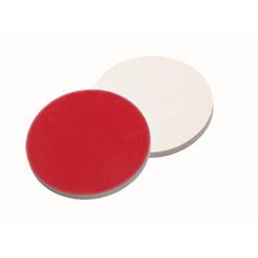 Carl Roth Septa 12 mm Thickn. 1.5 mm Hard. 55 Silicon cream/PTFE Red 1000 Units