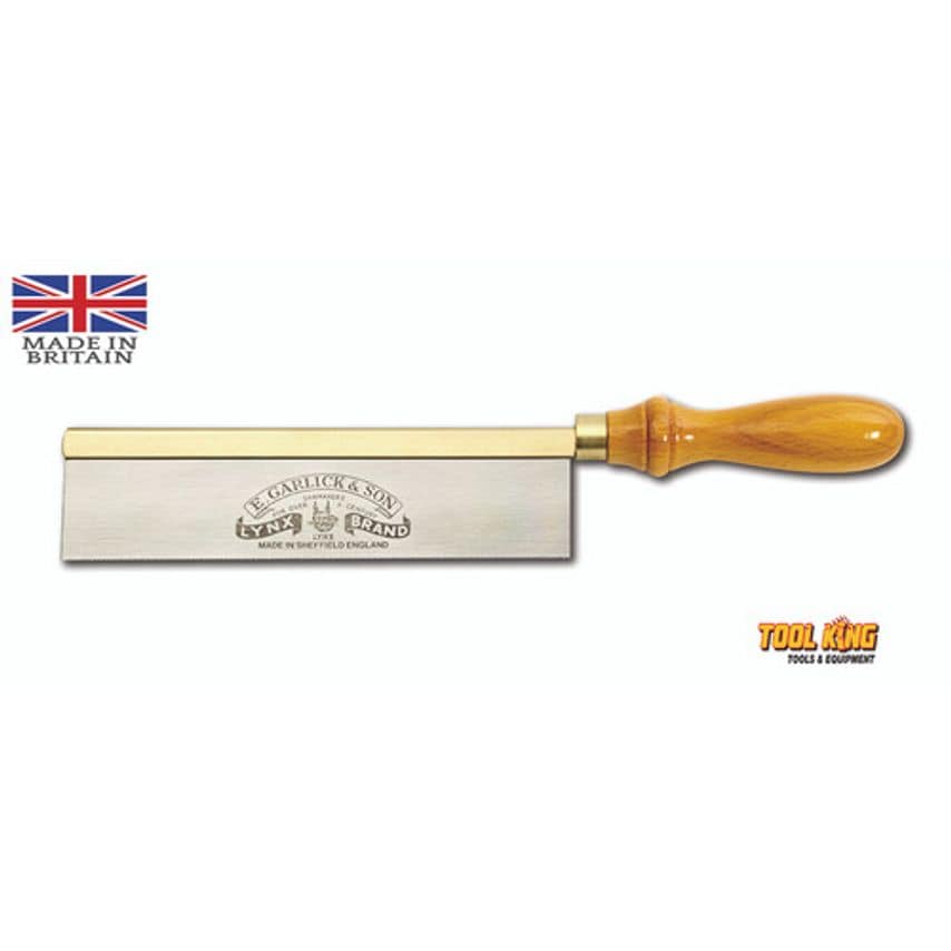 Lynx 4" Gents Saw with Beech Handle and Brass Ferrule- you get 12