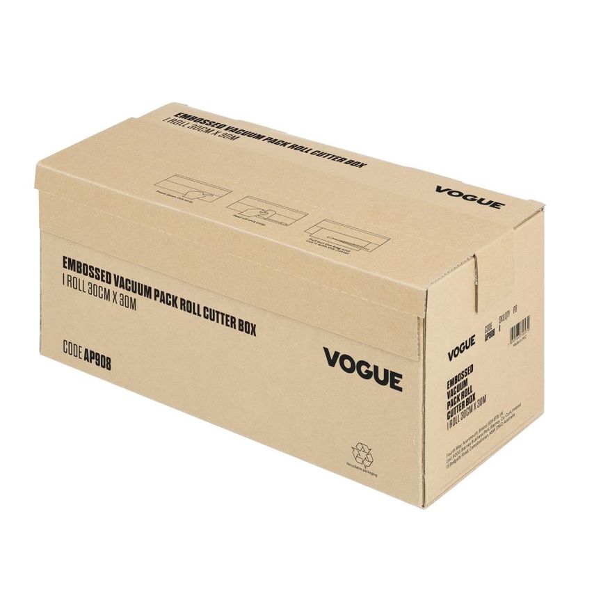 Vacuum Pack Rolls with Cutter Box, Embossed