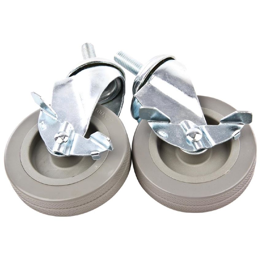 Vogue Castors (Pack of 2) For Vogue Stainless Steel Trolleys