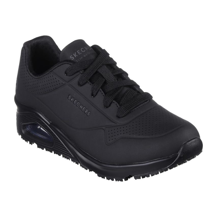 Skechers Work Women's Uno Slip Resistant Trainers Black 40