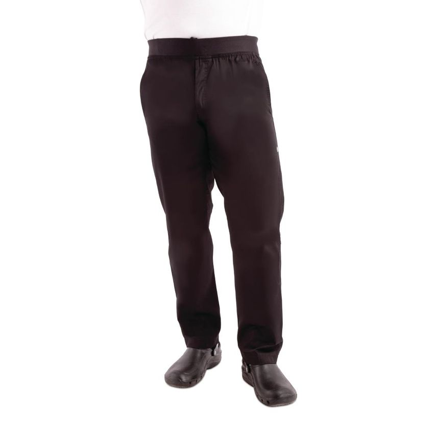 Chef Works Chef Works Mens Lightweight Slim Trouser Black Size M