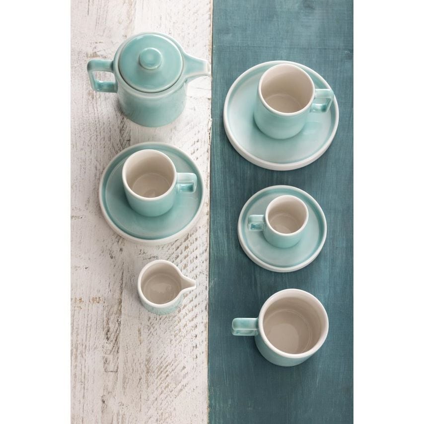 Olympia Fondant Saucers Mint 136mm for CU442 (Pack of 6)