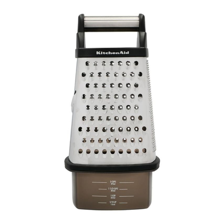 Kitchenaid KitchenAid Box Grater with Container Black