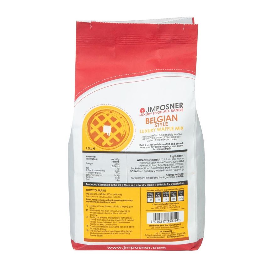 Jmp Waffle Mix - 2.3kg Bag