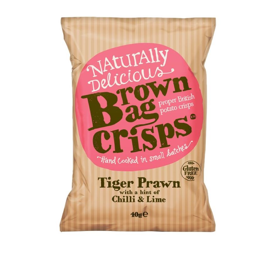 Tiger Prawn Chilli and Lime 40g (Pack of 20)