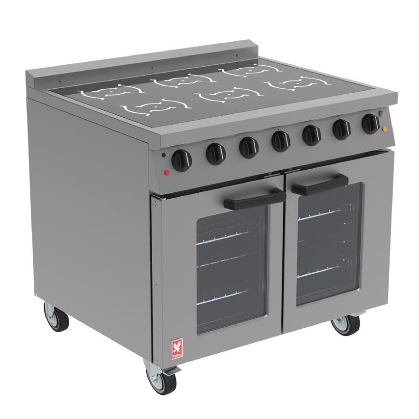 Falcon Dominator One Series 6 Zone Induction Range on Castors E163i