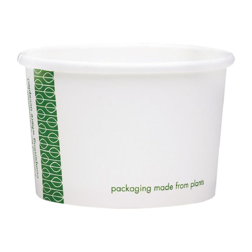 Vegware Compostable Hot Food Pots 110ml/4oz (000)