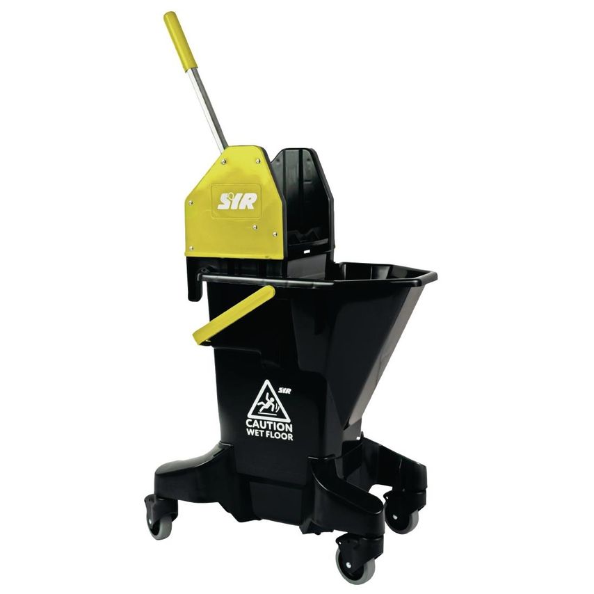 Scot Young SYR Long Tall Sally Recycled Plastic Mop Bucket and Wringer 16L Yello