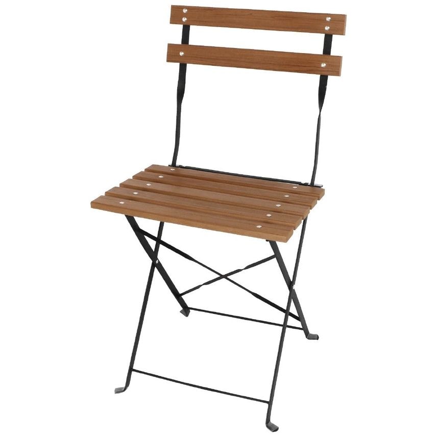Bolero GJ766 - Bolero Faux Wood Bistro Chair (Pack 2)