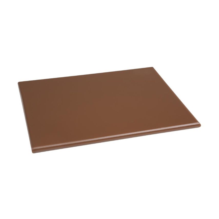 High Density Brown Chopping Board Small 305x229x12mm