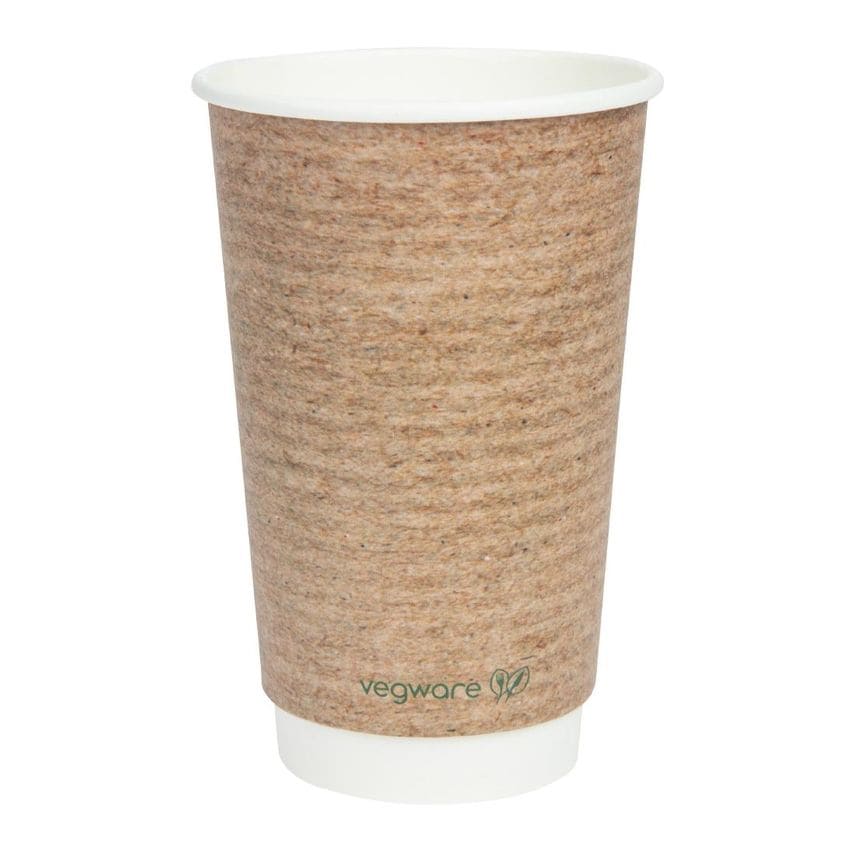 Vegware Compostable Hot Cups 455ml/16oz (Pack of 400)