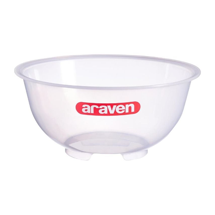 Araven Polypropylene Mixing Bowl Transparent 7L