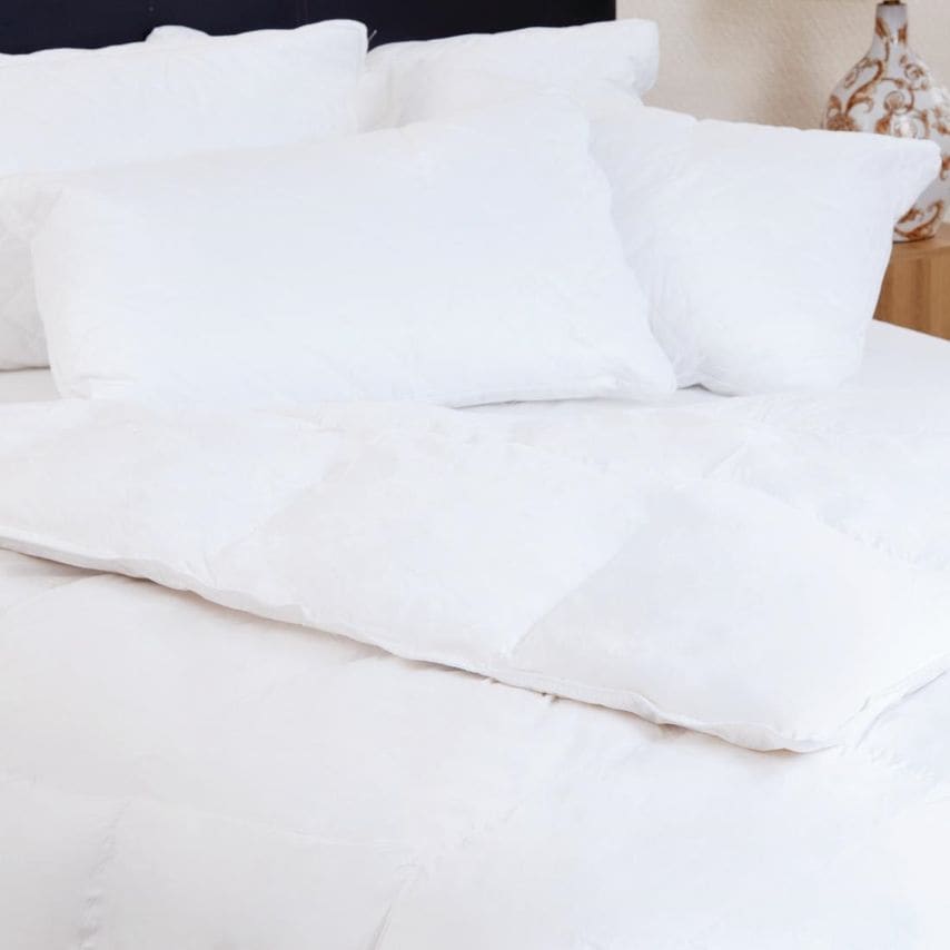 Mitre Comfort Downie Duvet King - Duck Feathers & Down, Cambric Cotton Cover, Bo
