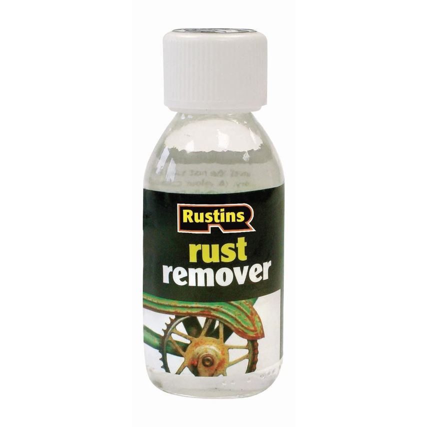 Rustins Rust Remover 125Ml - Pack of 1, Water-Based Rust Remover with Protective Seal