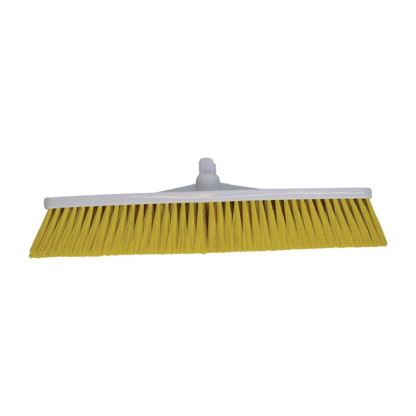 Scot Young SYR Hygiene Broom Head Soft Bristle Yellow
