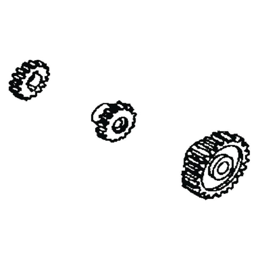 Imperia Complete Gear Set (Spare Part For Imperia Pasta Machine)
