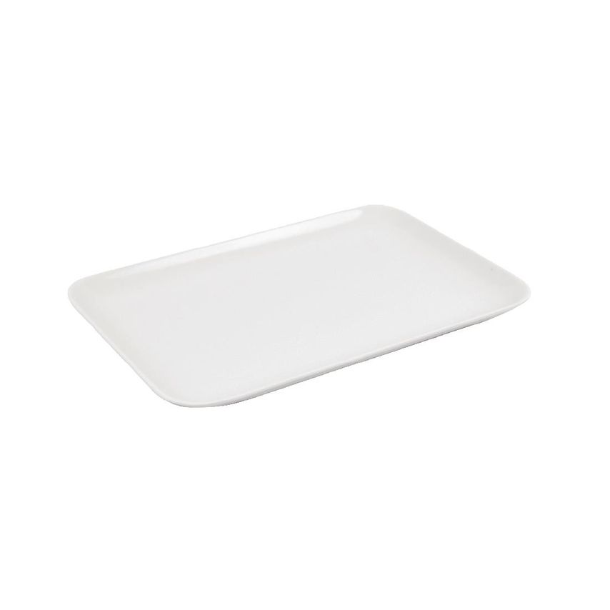 Melamine Rectangular Platters White