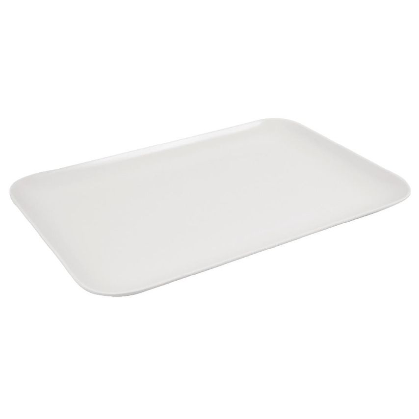 Melamine Rectangular Platters White