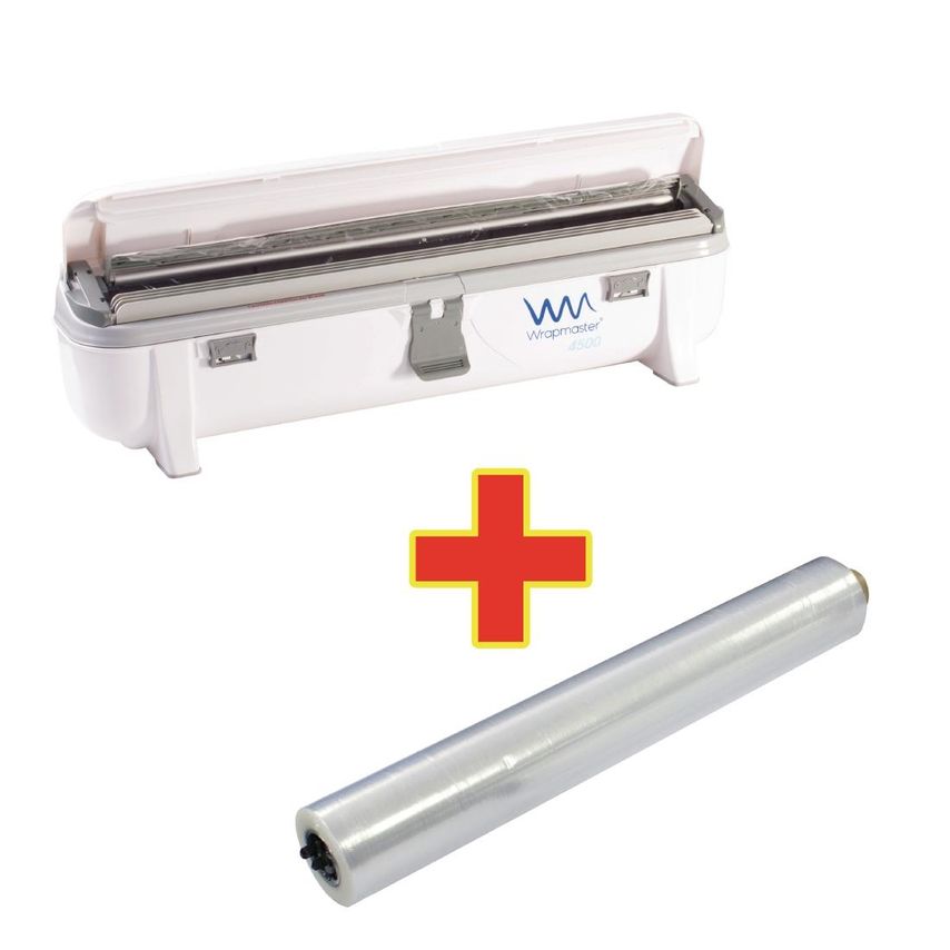 4500 Dispenser with Cling Film and Foil
