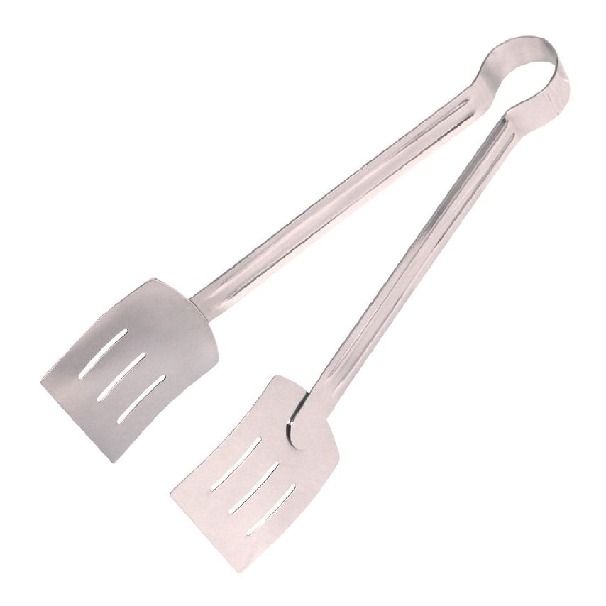 Vogue Serving Tongs 9" (Stainless Steel Blades)