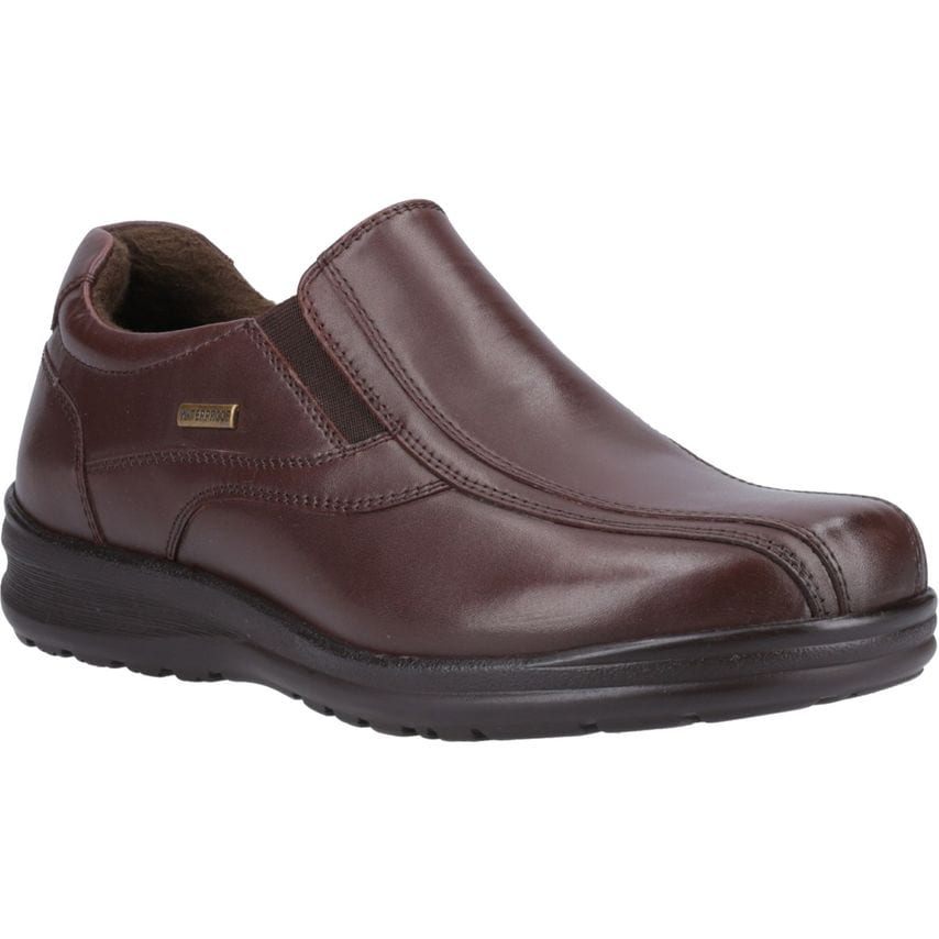 Fleet & Foster Magpie Brown Classic Slip-On Casual Shoes For Male -  Size 42