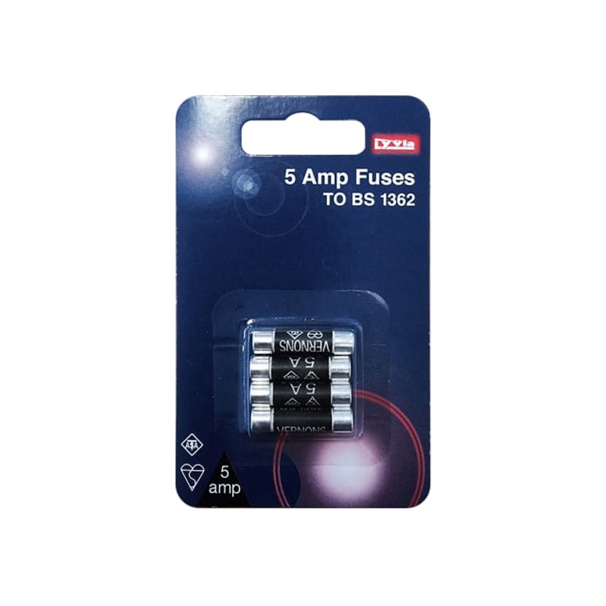 Dencon 5A Fuse Pack of 4