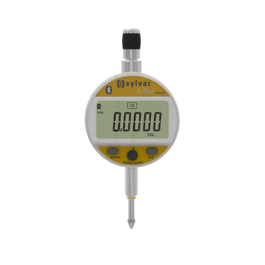 Sylvac 30-805-5306 (0.0001mm) S Dial Work Nano IP54 Digital Indicator 0-12.5mm (