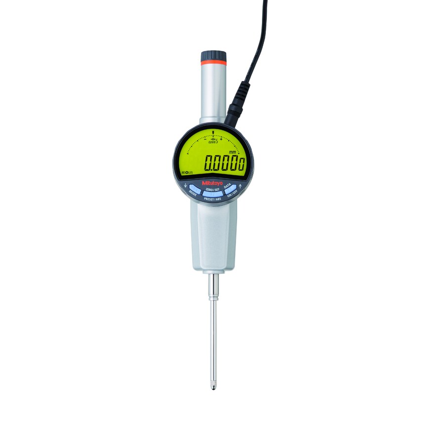 Mitutoyo 543-854E Digital Indicator Id-f Asme/ansi/agd with BS AC-Adapter 0-50mm