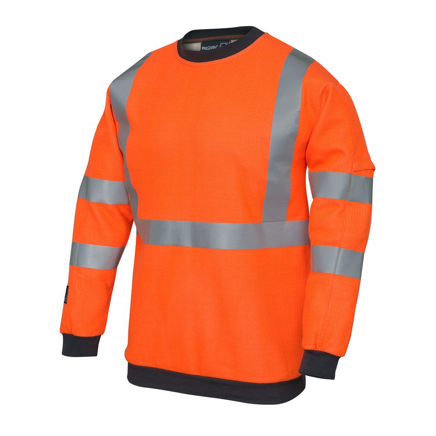 ProGarm 5648 hI-Vis SweatShirts Orange - Size 4XL
