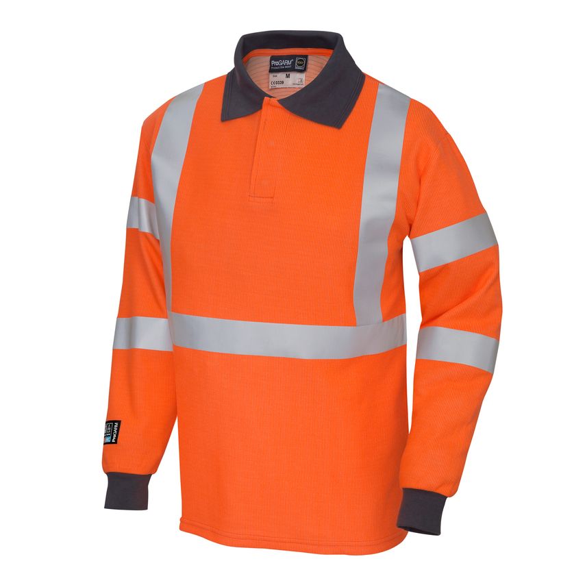ProGarm 5290 Hi-Vis Polo Shirts Orange - Size 2XL