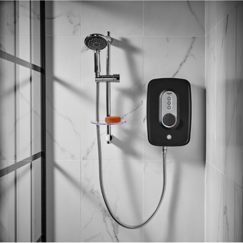 Triton Danzi 9.5kw Electric Shower Black