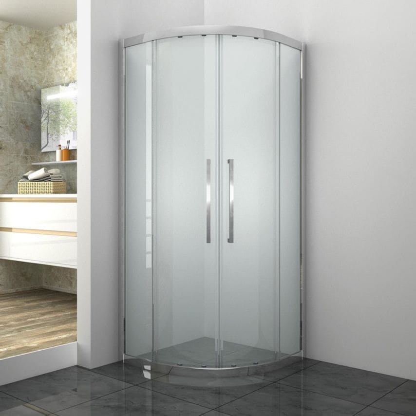 SP Kinder Twin Sliding Door Quadrant Shower Enclosure 1200 x 900 x 1850mm