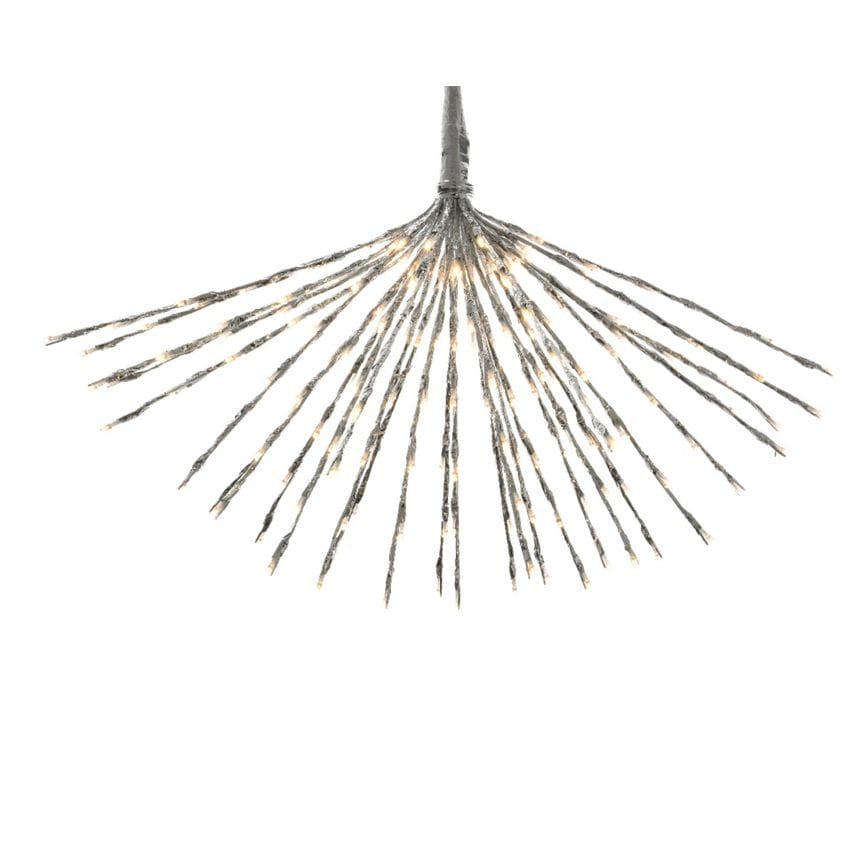 Kaemingk LED Polestar - Silver/Warm White 320 Lights, 100cm
