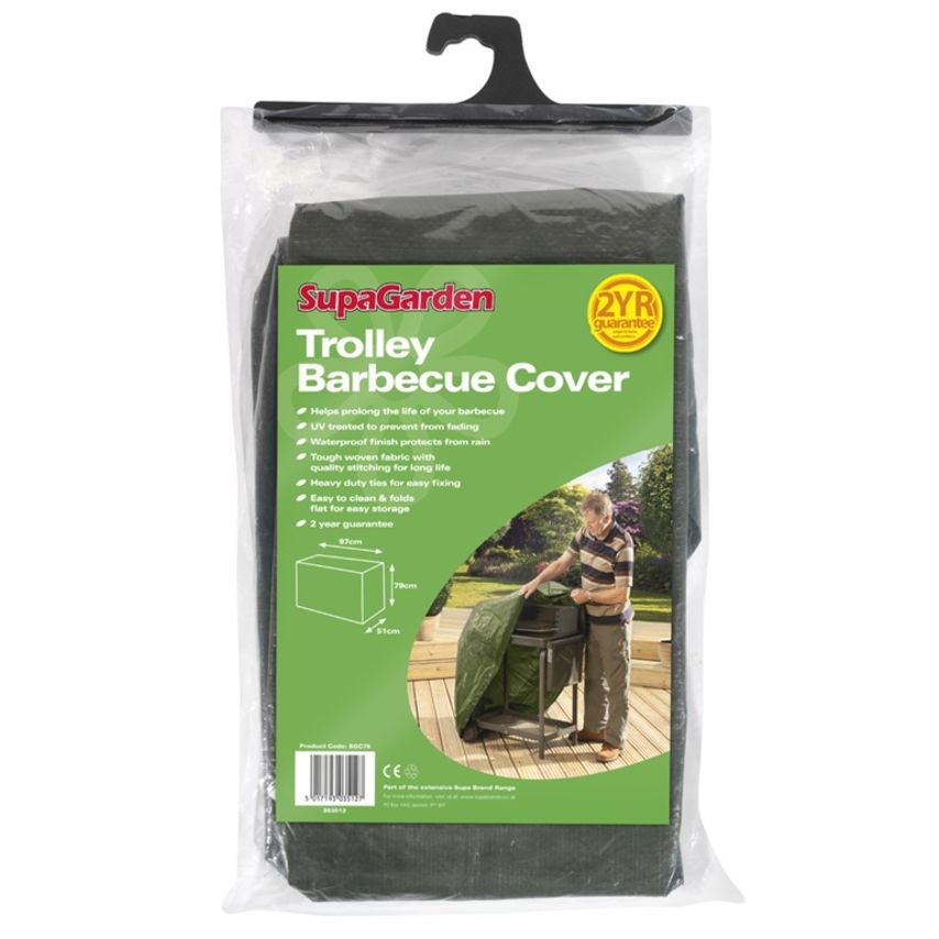 Trolley Barbecue Cover 97cm x 79cm x 51cm