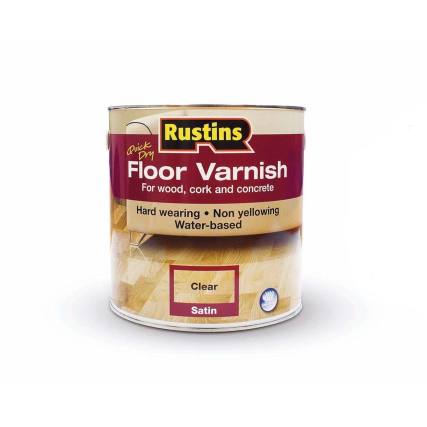 Quick Dry Acrylic Floor Coating Satin 2.5L