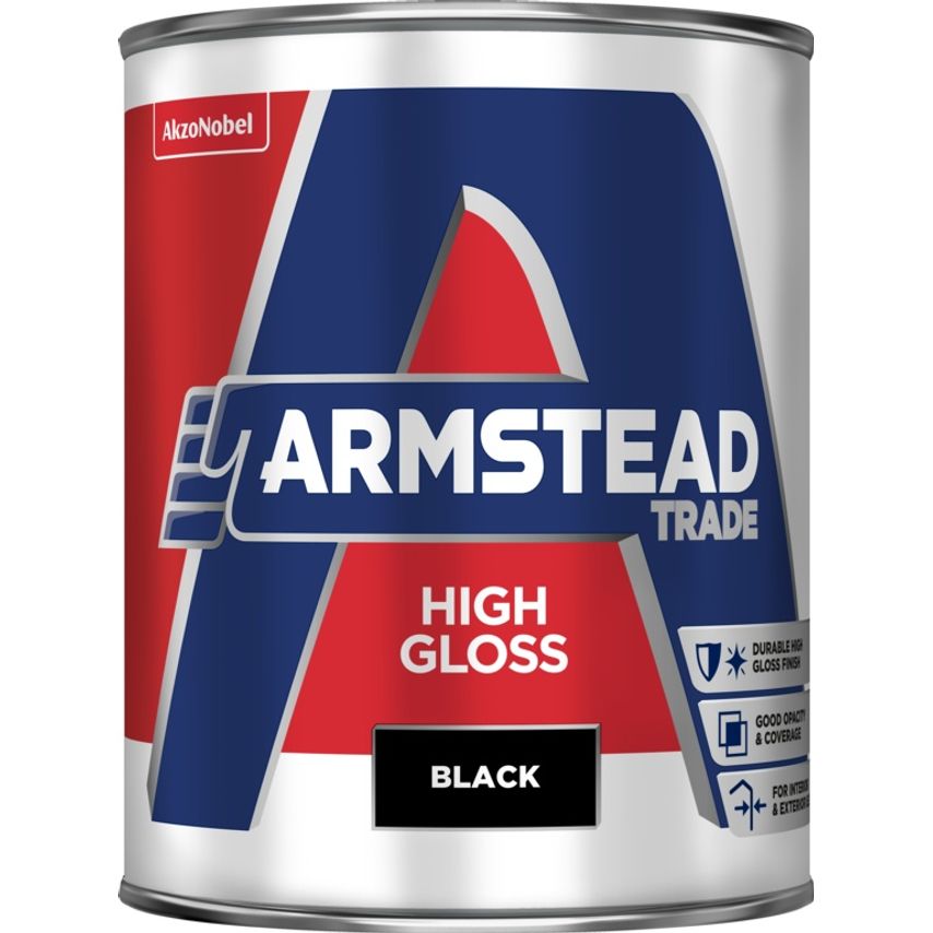 Armstead Trade High Gloss 5L Black