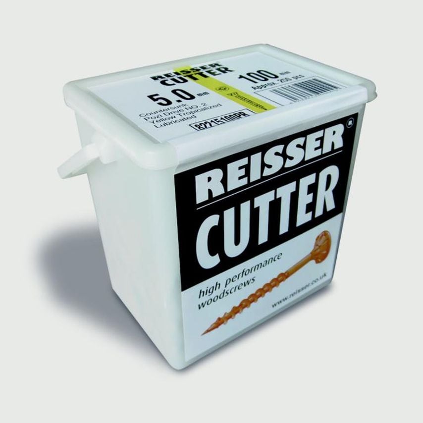 Reisser Cutter High Performance Woodscrew 4.0 x 70mm 650 Piece Tub